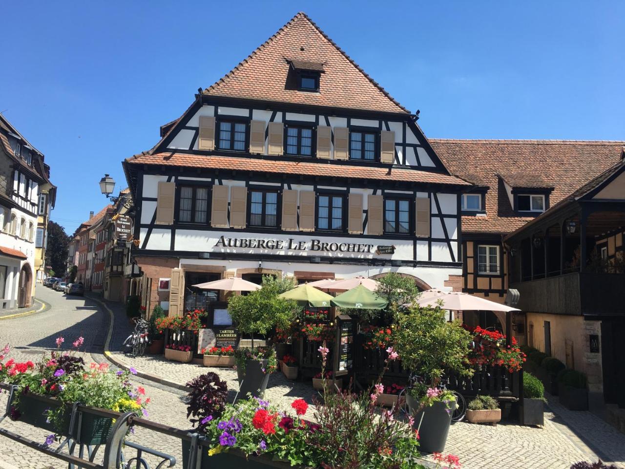 Hotel Restaurant Le Brochet Barr Zewnętrze zdjęcie